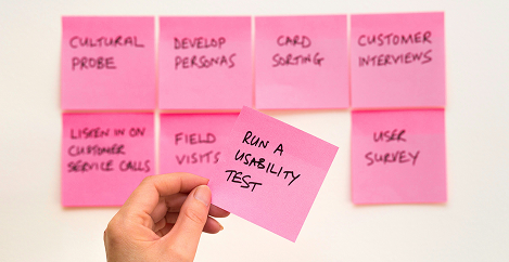 Usability test notes